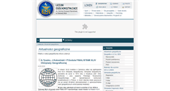 Desktop Screenshot of geografia.loken.pl